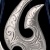 Hei Matau (Maori-Symbol) Anhänger 925-/Silber Handgravur 3,2x2,0 cm